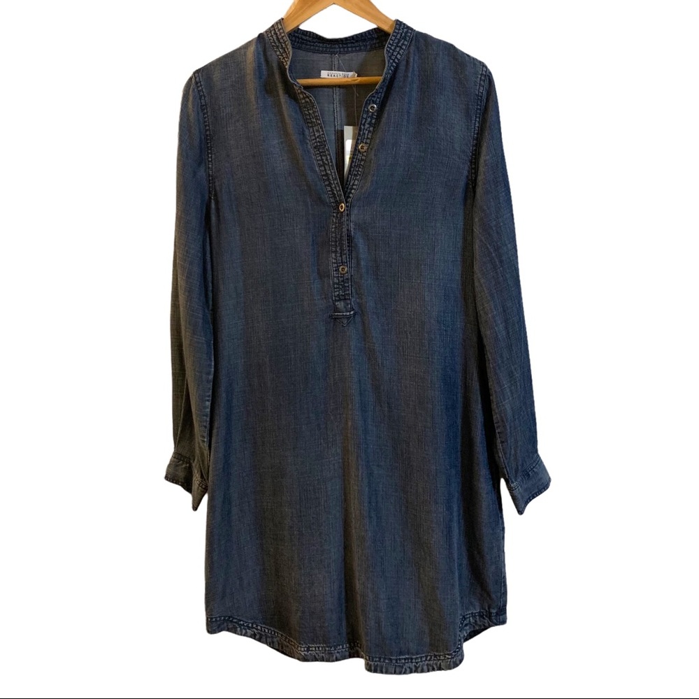 Kenneth Cole Tencel Shift Dress M